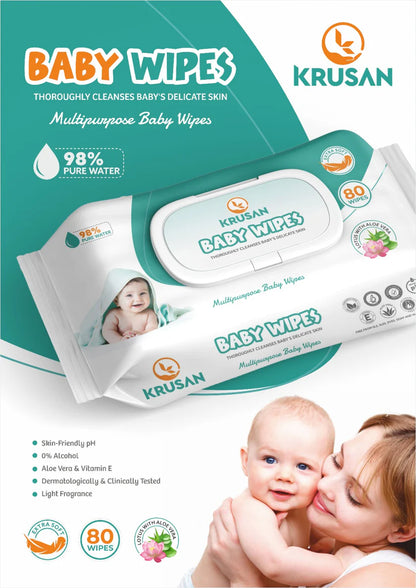 BABY WIPES pack of 3