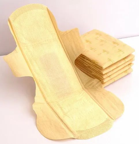 Bamboo Natural Organic L Size Sanitary pads (Pack of 40)