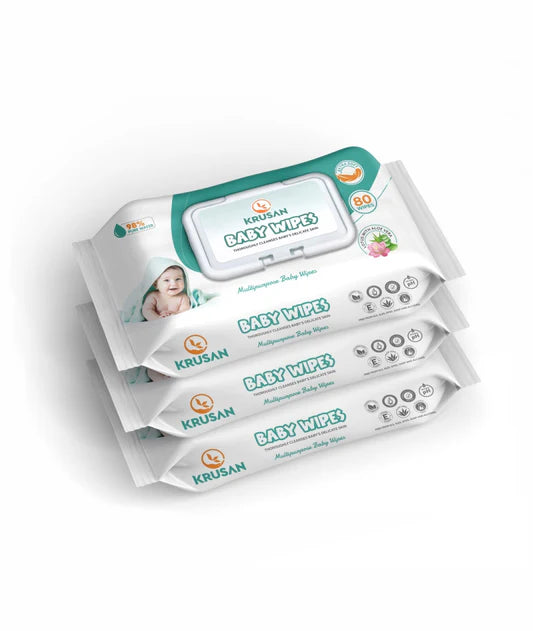 BABY WIPES pack of 3